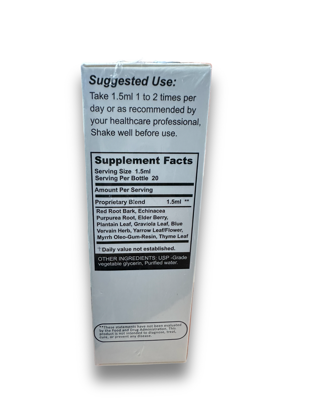 7 Day Lymphatic Tincture (1 oz)