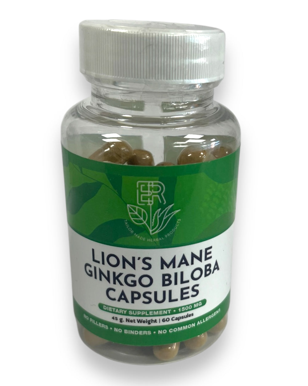 Lions Mane + Ginkgo Biloba