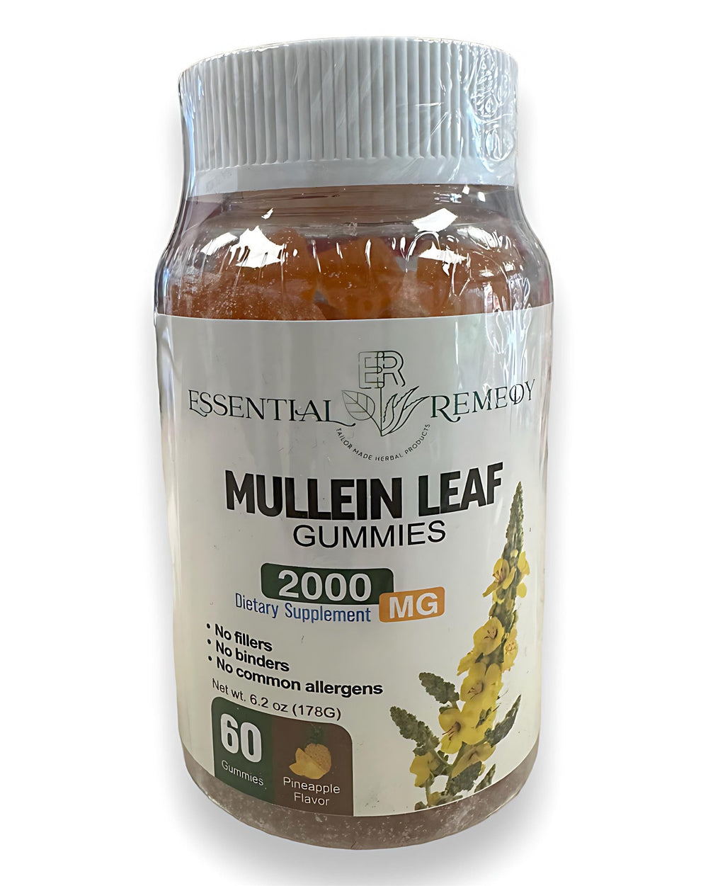 Mullein Pineapple Gummies - Tailor Made Herbal Products