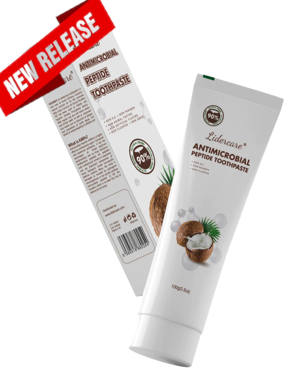 Organic Coconut Toothpaste - Tailor Made Herbal Products