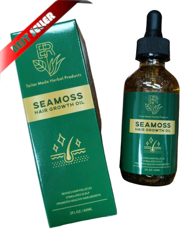 Seamoss Hair Growth Oil 2oz. - Tailor Made Herbal Products